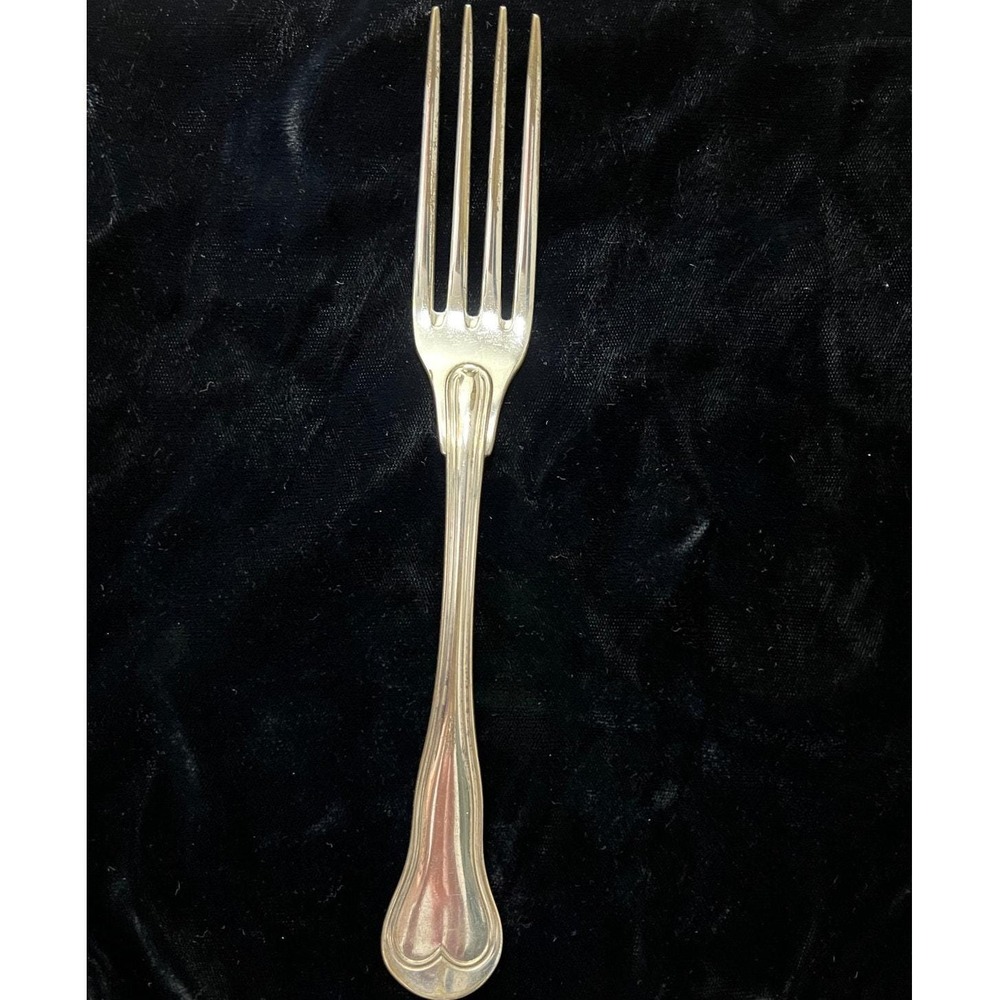 Vintage Christofle Chinon Silverplate Dinner Fork 8-1/4"